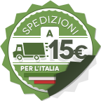 tutte le spedizioni a soli 5 euro